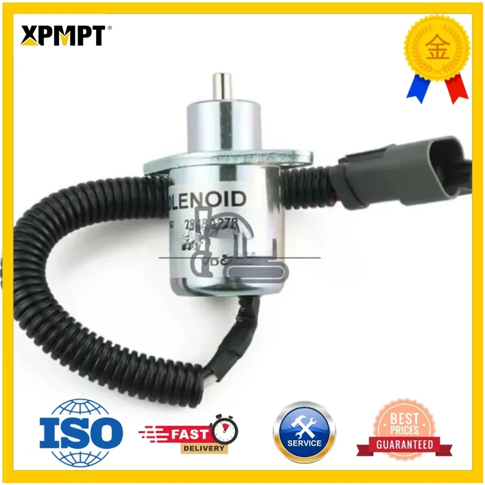 2848A278 New Fuel Shut Down Solenoid 2848A278 Fit for 246 Skid Steer UB704 Engine new