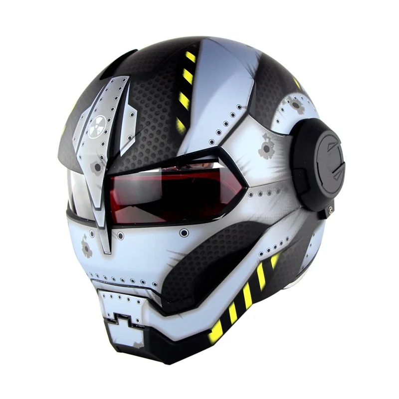 Fashion stylish helmets helmate motorcycle men cool full face flip up modular personality helmets