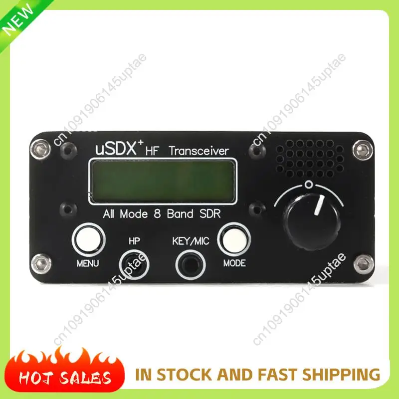 

N88R Wishcolor USDX+ Transceiver Shortwave QRP SSB/CW 3W-5W All Mode 8 Band Upgraded Version