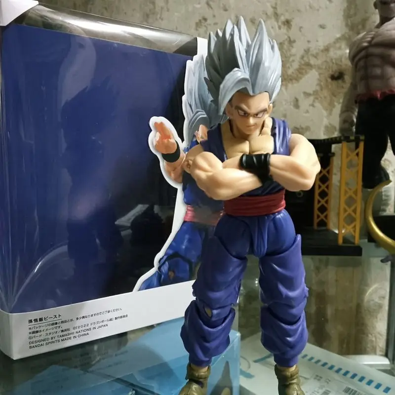 Dragon Ball Z Sh Figuarts Son Gohan Figure Beast Pvc Super Saiyan Statue Action Figures Model Kids Toys Doll Ornament Decorate