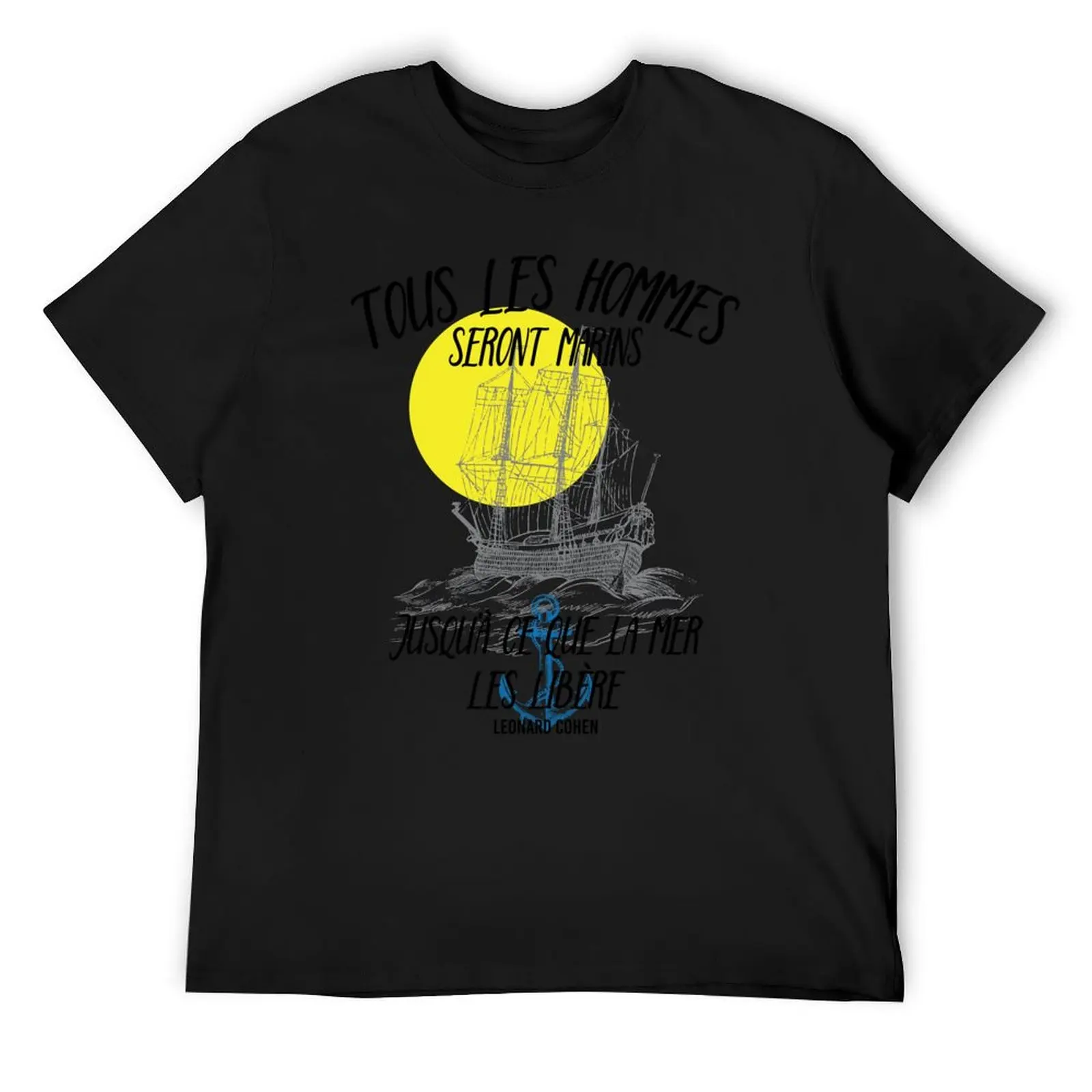 

Leonard Cohen Tous Les Hommes Seront Marins - Suzanne Premium Scoop T-Shirt