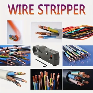 Multifunktionales koaxiales Stripperkabel, Drehdrahtstripper, Maschendraht, Video -Draht -Peeling, Elektriker -Werkzeug 8 Hauptverkäufe - №5