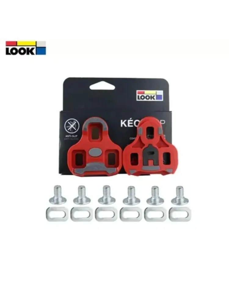AliExpress LOOK Keo Cleats Locking Pedal Anti-Slip Cleat Compatible Look Keo Road Bike Cycling SPD-SL Look Pedal Cycling Shoes Cleats Self