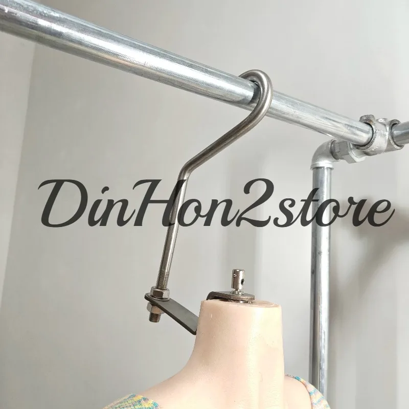 Doll suspension rack, support frame, display rack, hook, bath product storage and storage utensils