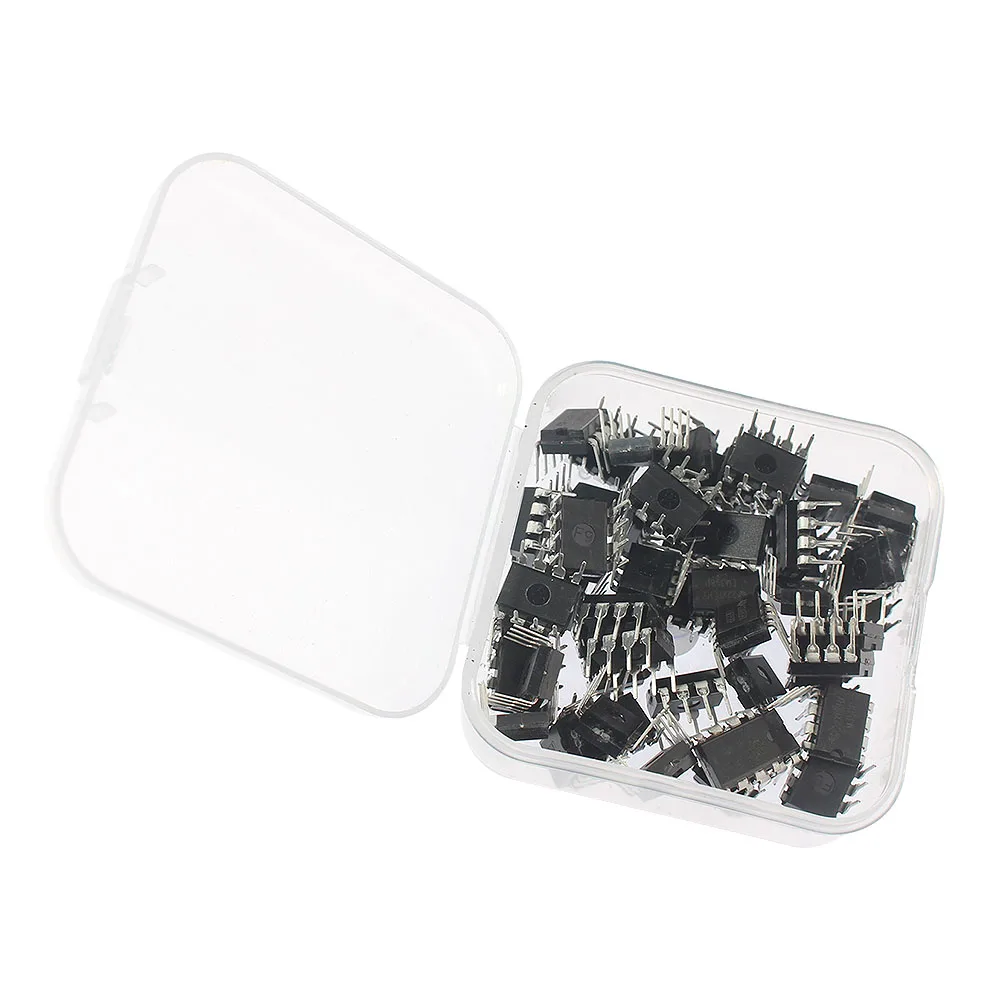 50PCS/Box Integrated Circuits LM358P LM393P NE555P DIP Electronic kit