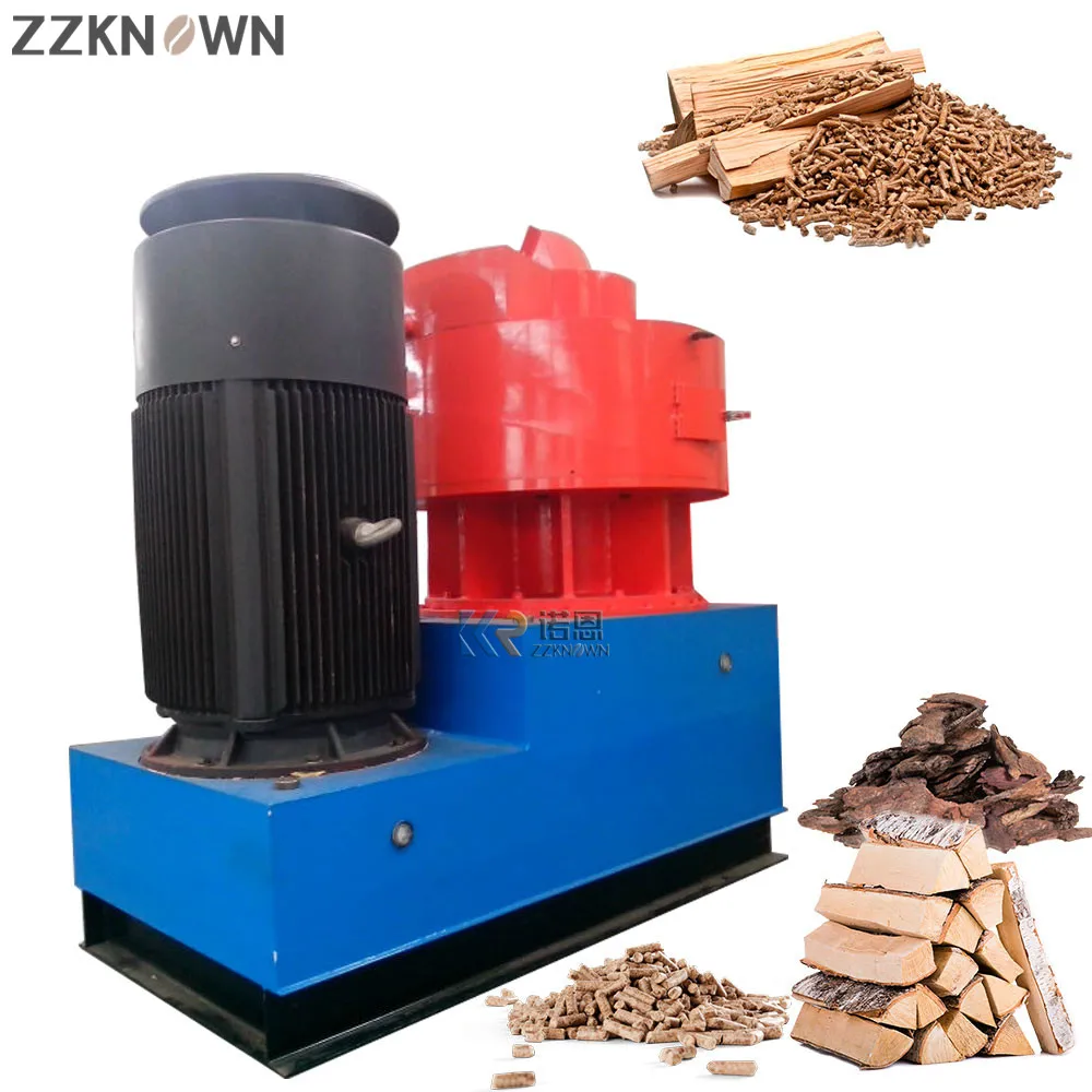 55-200KW Vertical Ring Die Sawdust Pellet Machine Wood Pellets Making Machine Price Wood Pellet Mill