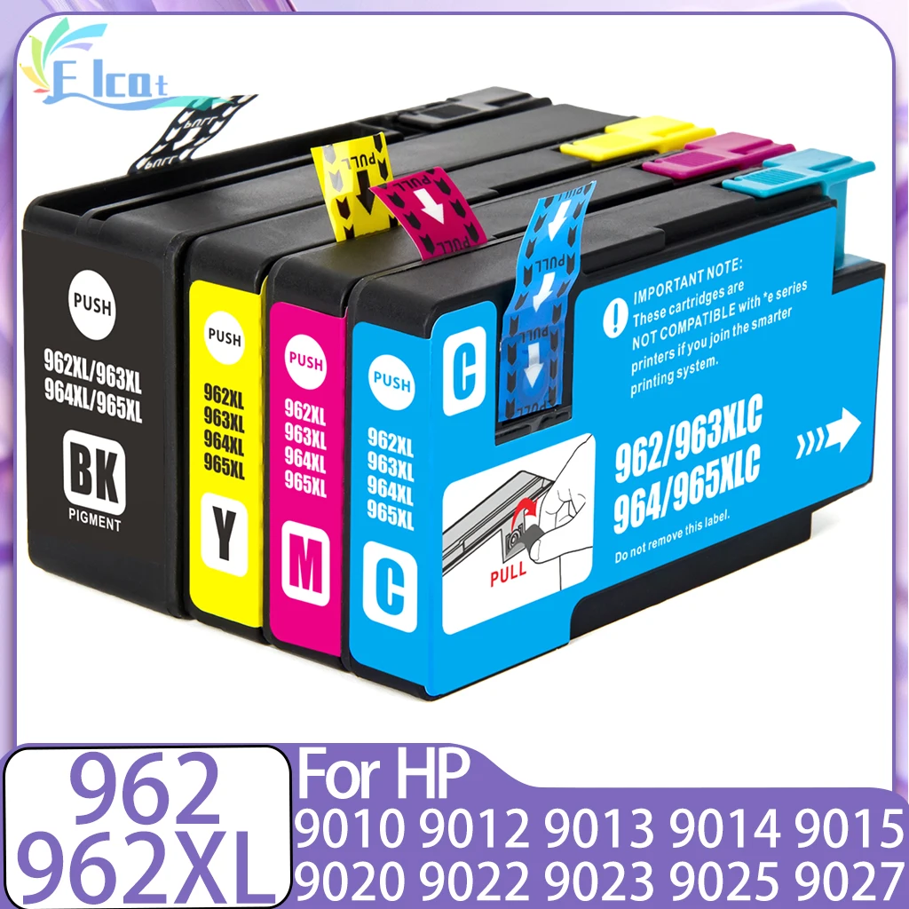 

962XL 962 962 XL Ink Cartridge For HP 962 HP962 Compatible For HP OfficeJet Pro 9010 9012 9015 9018 9020 9026 9027 9028 printer