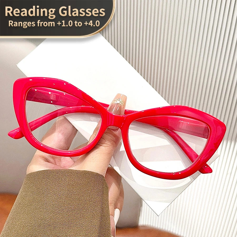 Retro Cat Eye Reading Glasses  - огляд і ціна Laptop Accessories Women