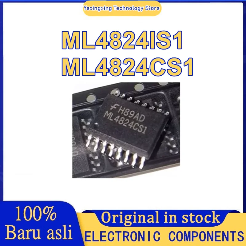 ML4824CS1 ML4824IS1 ML4824IS-1 SOP16 شرائح IC جديدة في المخزون