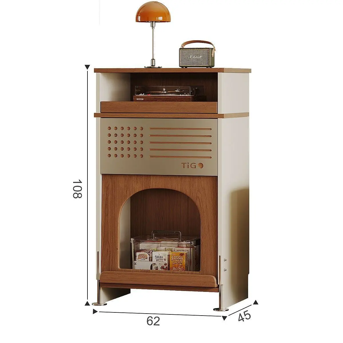 DSA retro style chest cabinet, arch medieval drawer cabinet, living room against the wall, high-end sofa side cabinet