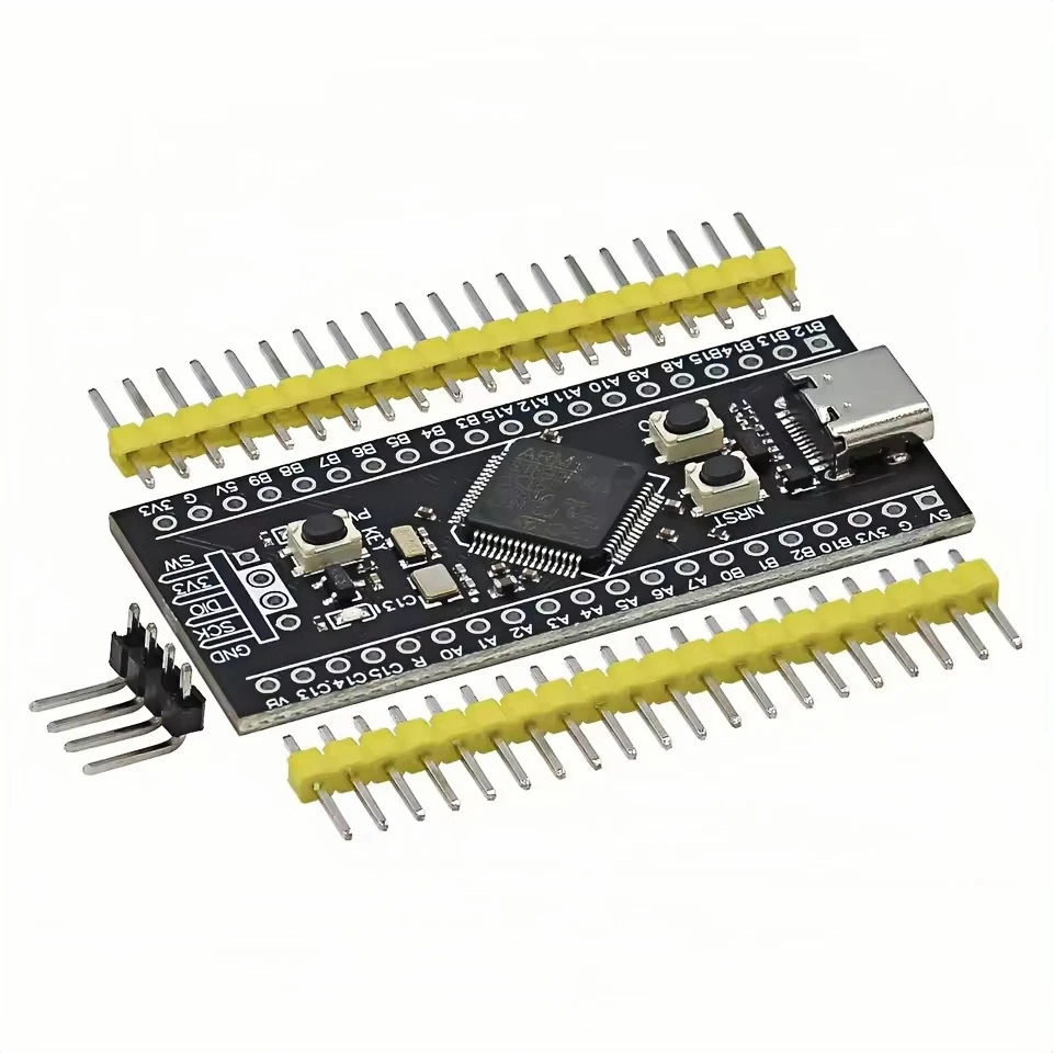 STM32F103C8T6 STM32F103C6T6 ARM STM32 الحد الأدنى من لوحة تطوير النظام STM32F401 STM32F411 + ST-LINK V2 تنزيل المبرمج