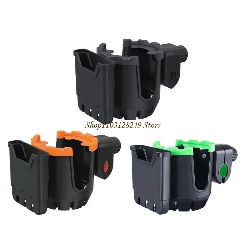 N5KD Stroller Cup Holder with Phone Holder Universal Bike Cup Holder 2-in-1 Cup Holder fits for Motorcycles Bike