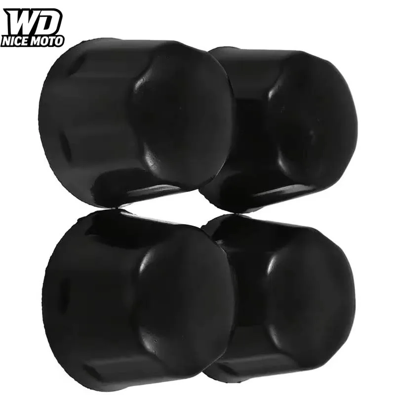 4pcs 40mm For 110cc For 125cc For 250cc For 300cc Minibike ATV Quad Go Kart Quad Buggy Dirt Bike Rim Wheel Rubber Dust Cap Cover