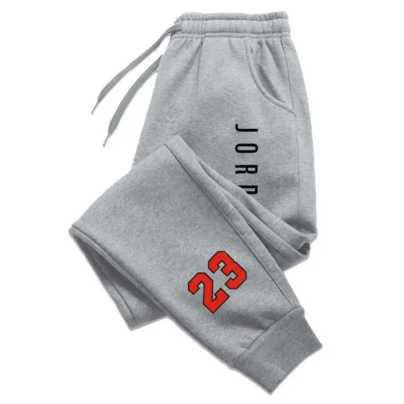 New Autumn/Winter Men's and Women's Sports Pants with Fashionable Letter Prints Casual and Stylish Athletic Trousers for Adults.
