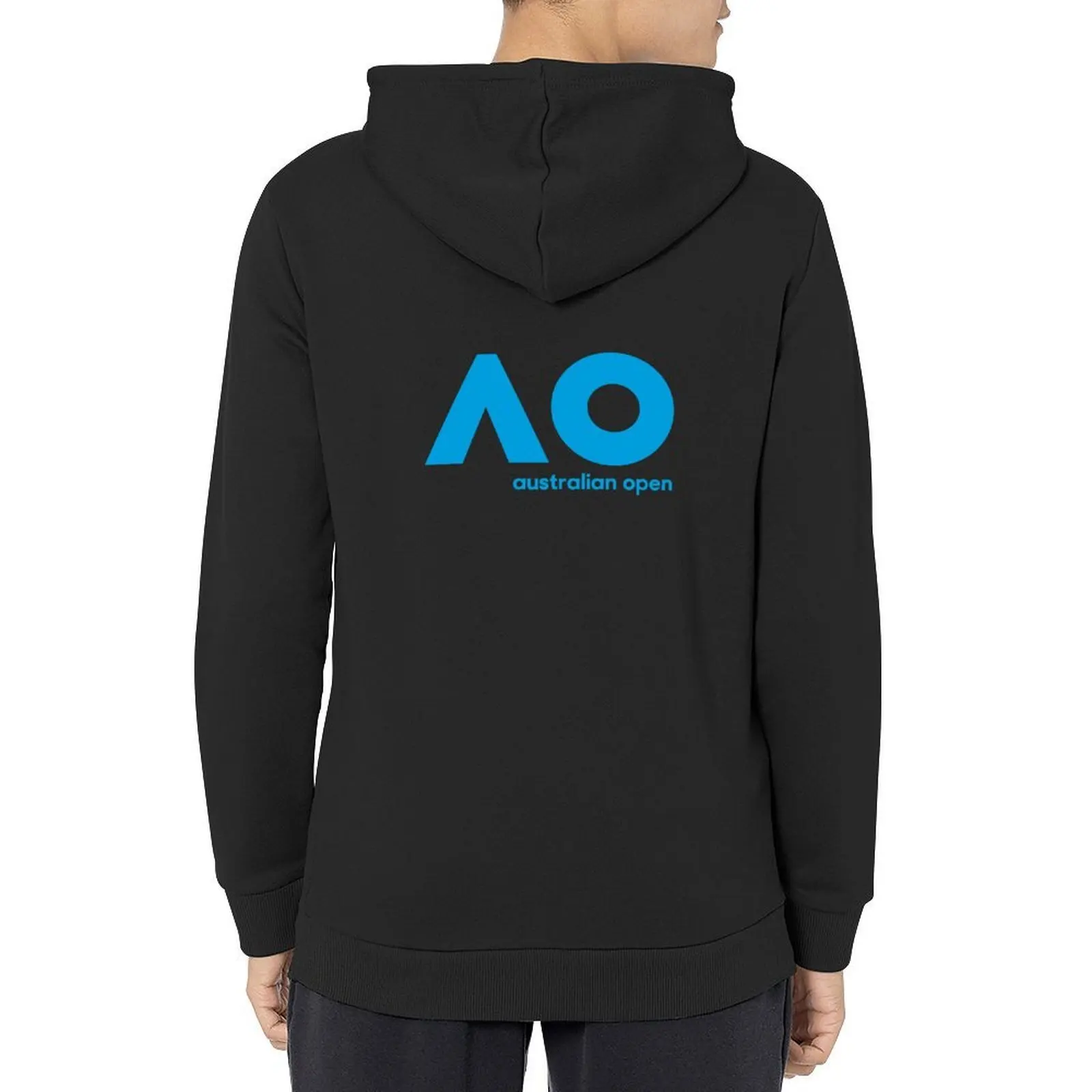

Australian Open Light Blue Hoodie autumn anime clothing men's sweat-shirt set men's coat man hoodie