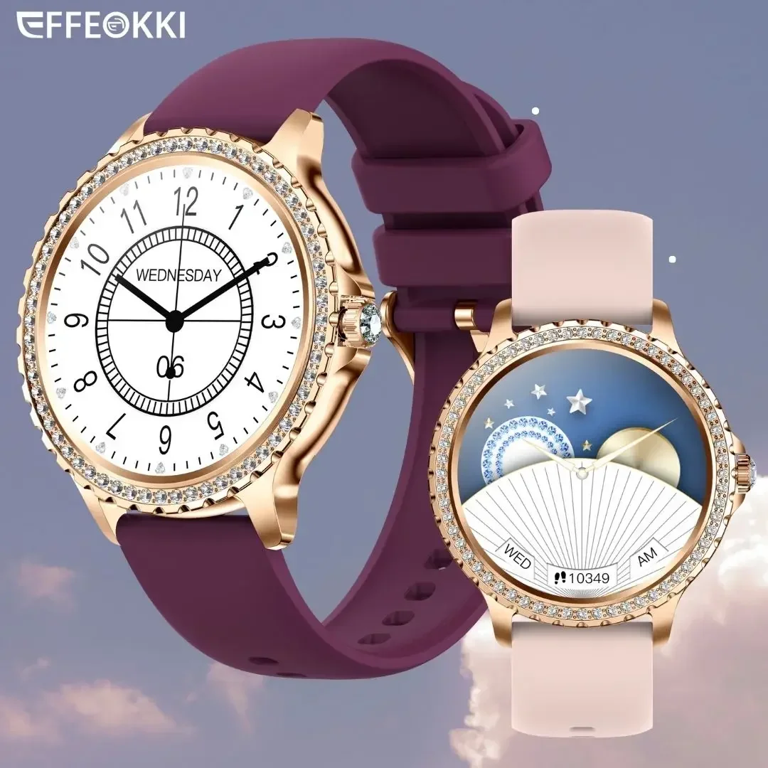 

Watches For Women Sports Lady Free Shipping Women's Wristwatches Smarthwhatch Round 2024 Smart Watch Woman Luxury High-End