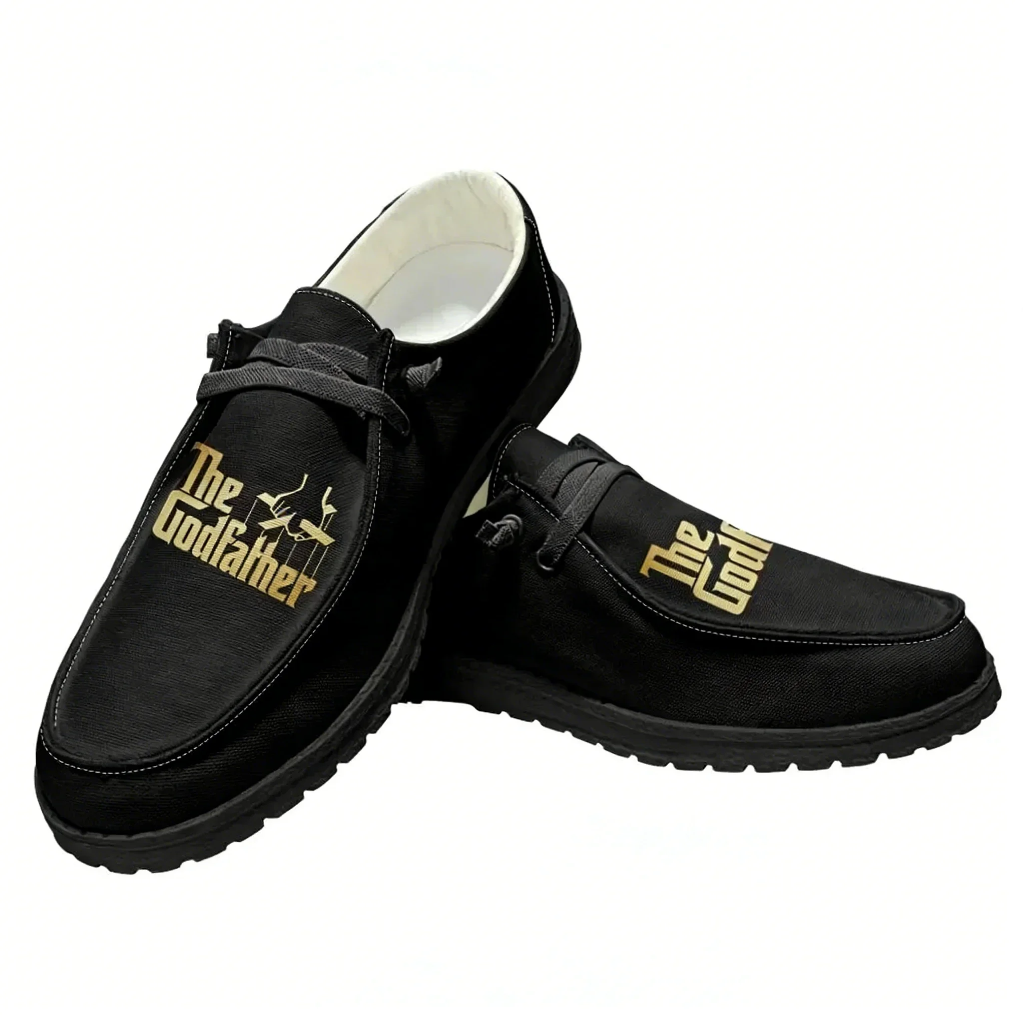 

The Godfather Trilogy Casual Shoes Flat Shoe Men Woman Breathable Casual Outdoor Lightweight Footwear Couple Custom Made Shoe