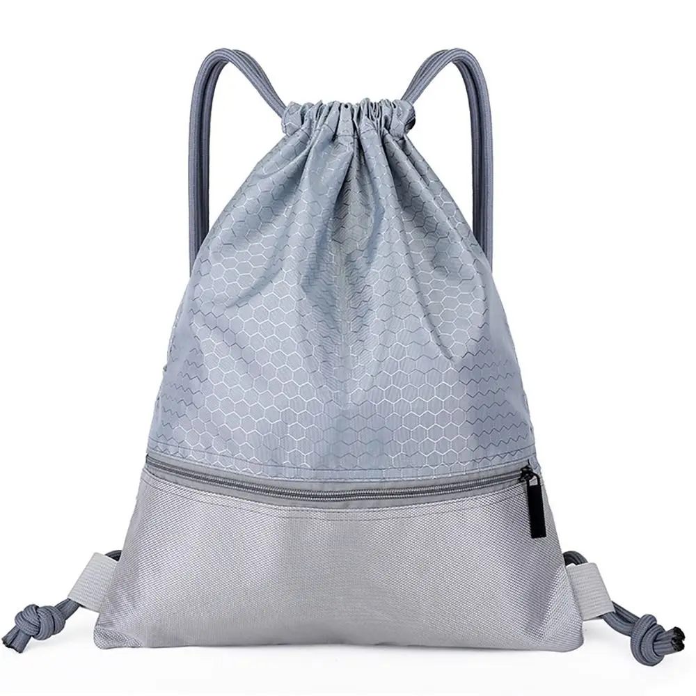 1Pcs Basketball Helmet Storage Sports Drawstring Pocket Outdoor Unisex Fitness Backpack Waterproof Oxford Folding Zipper Bag