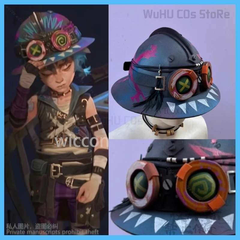 

Anime Movie League Of Legends The Battle Of Two Cities Cosplay Game LOL Eleisa Hat Prop For Halloween Christmas Party Customized