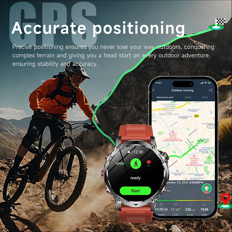 2026 Nowy męski smartwatch out – Outdoor Lighting Ip Rating recenzja i cena