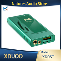 xDuoo XD05T HiFi Portable Decoder XD05 T Dual Tube AMPs Dual ES9039Q2M Chip USB DAC Bluetooth 5.1 LDAC Headphone Amplifier