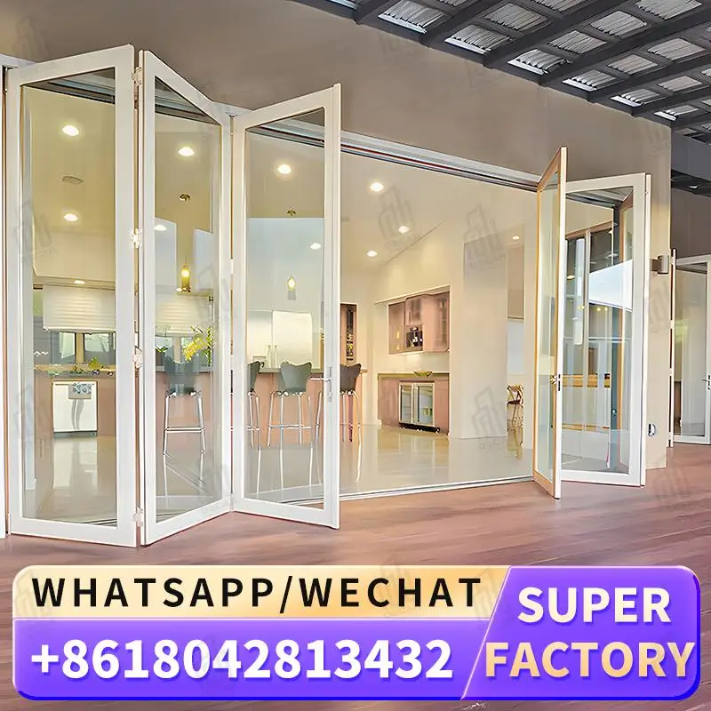 

Customizable European Style Foldable Windows Door Ideal for Office Spaces Factory Direct Windows Foldable door