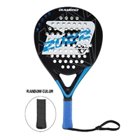 Raqueta de Padel INSUM 2022, fibra de carbono, superficie EVA suave, raqueta deportiva con forma de diamante de alto equilibrio para jugadores avanzados