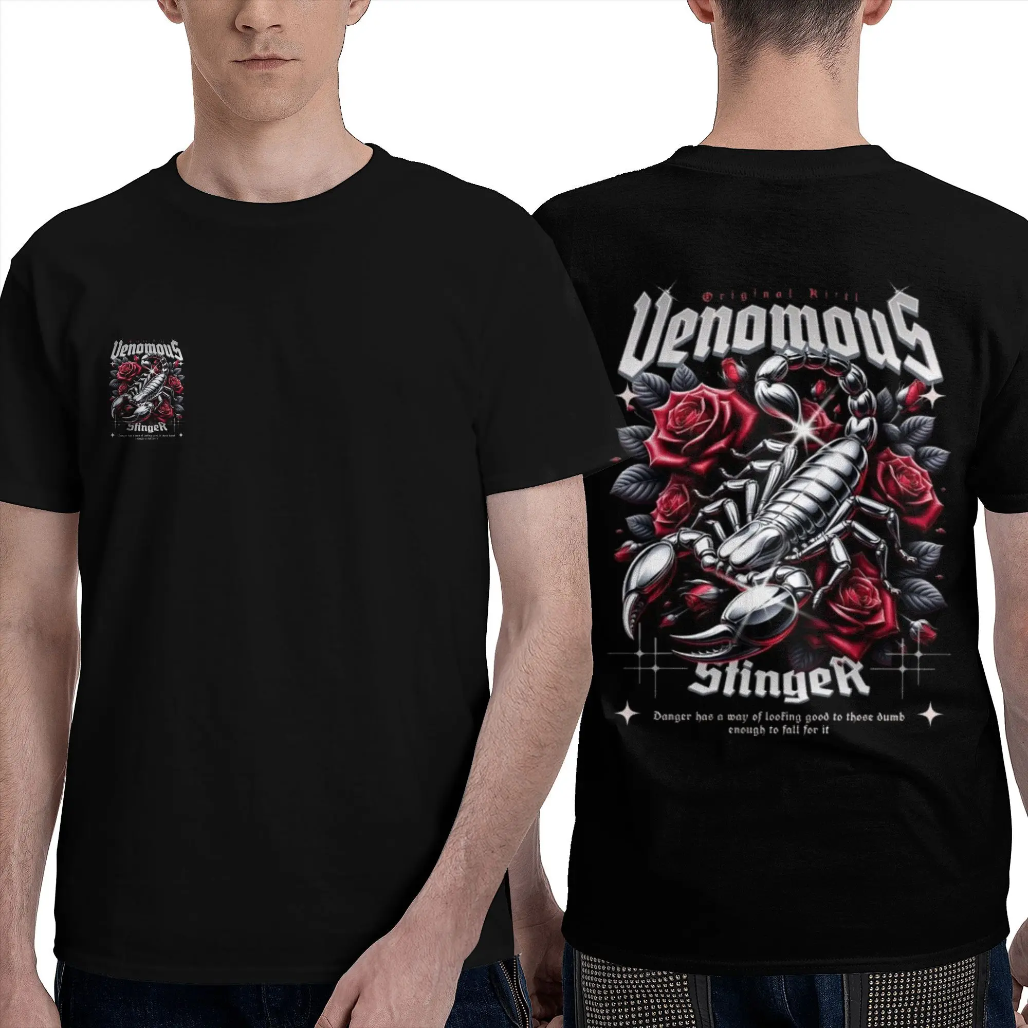 

ropa Unisex Oversized t shirt for man y2k punk Gothic T-shirt