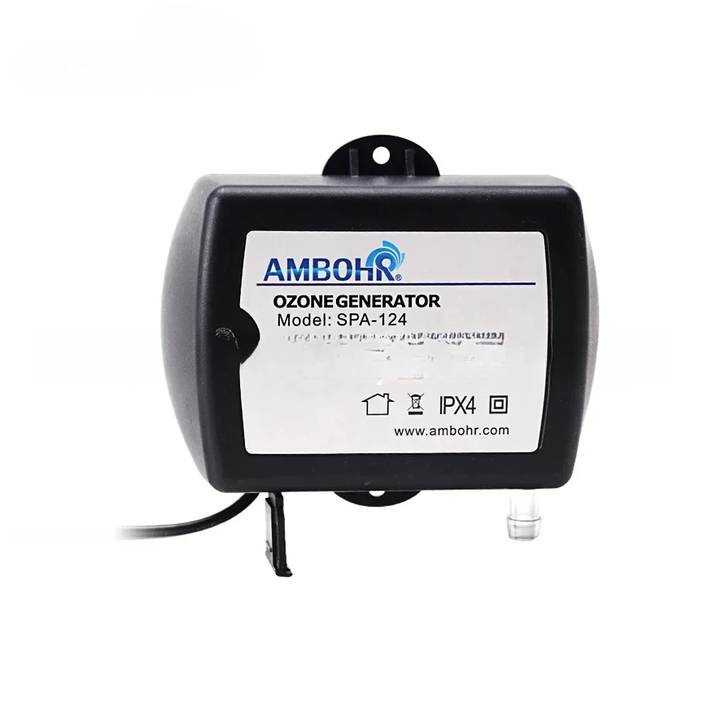 AMBOHR SPA-124 100 mg/u Spa Ozonator Mini Home Draagbare Ozongenerator Voor Koude Duik Waterzuivering En Zwembad