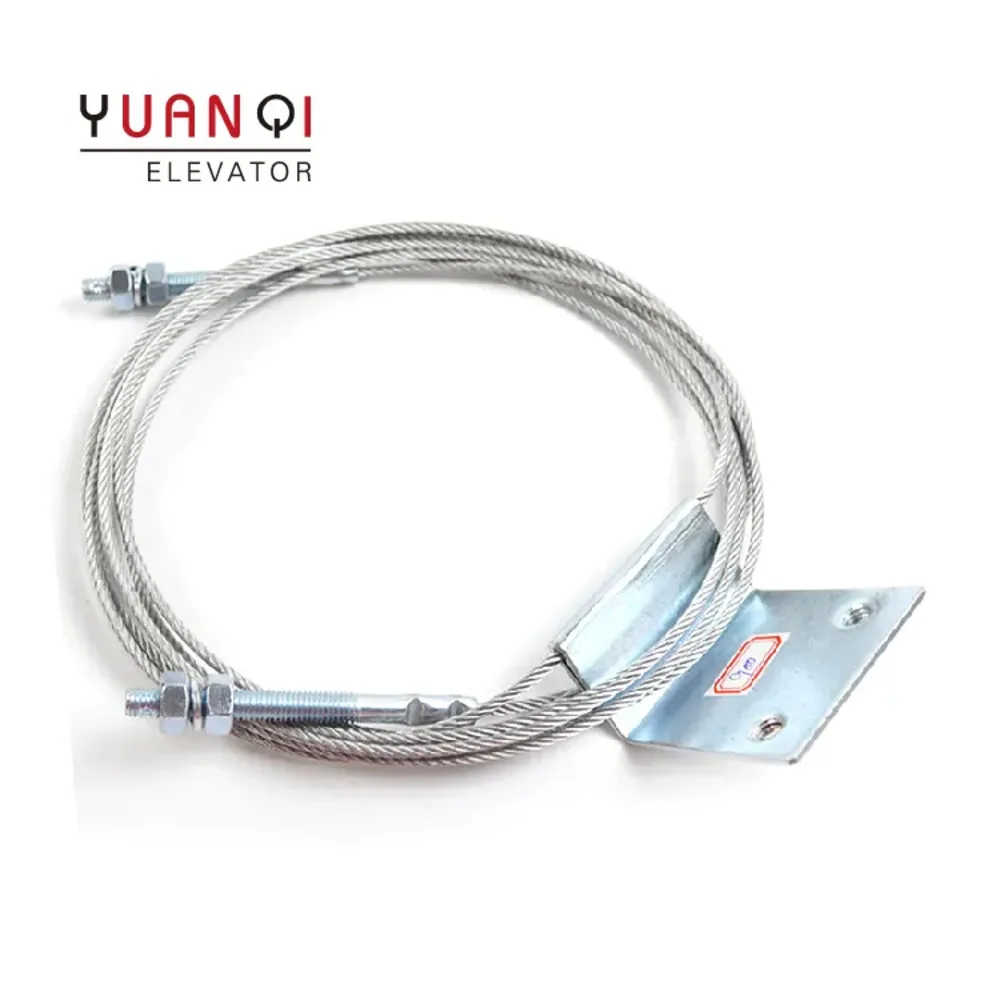 Yuanqi Lift Spare Parts Elevator 800 900 Open Door Wire Rope