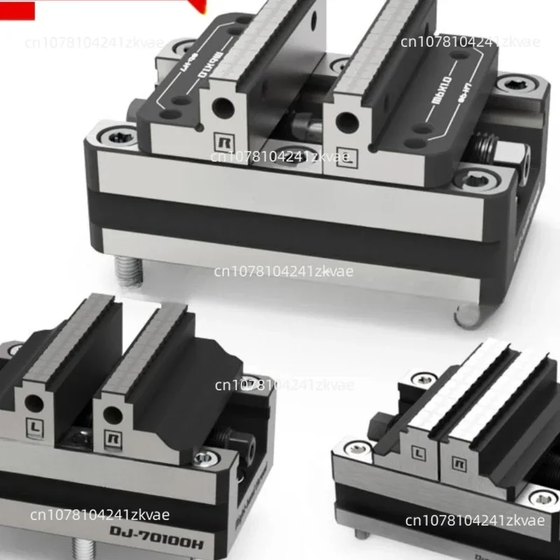 

Positive and Negative Quick Clamping 2-8 Inches DJ-6080H Self Centering Vise Four-Five-Axis Fixture Self-centering Vise