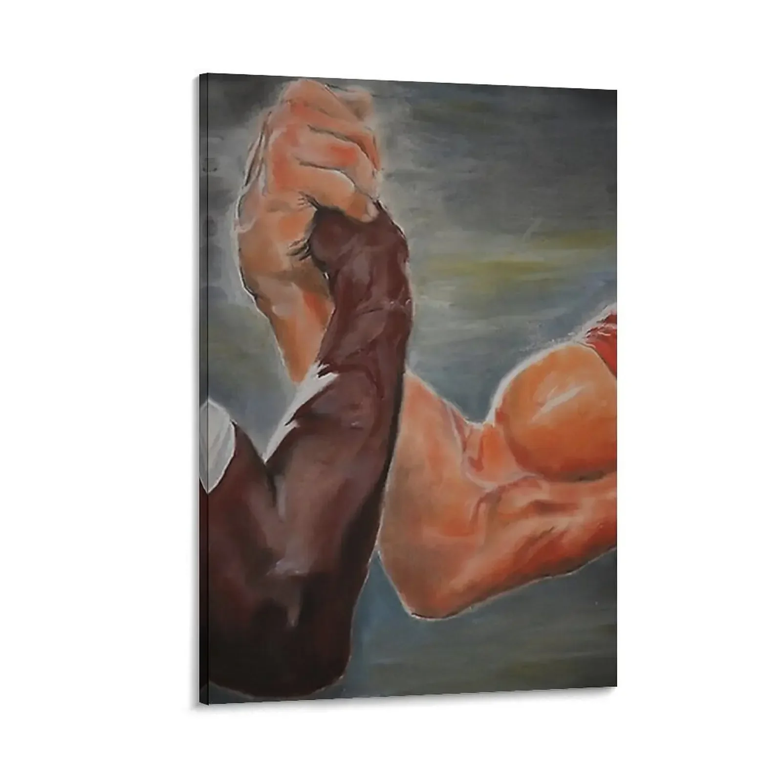 

Epic Handshake Meme Canvas Painting anime room decor Bedroom deco wallpapers home decor
