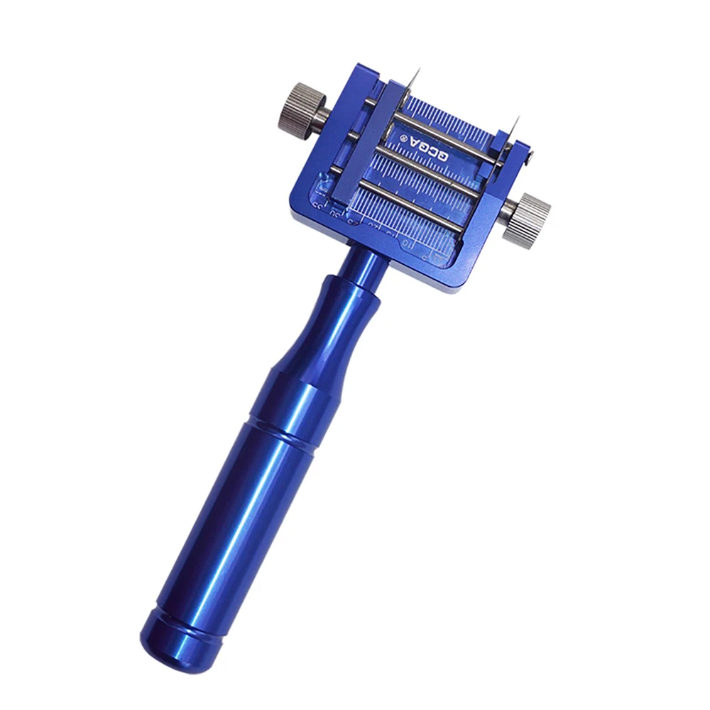 Adjustable Film Sample Cutter with Width Setting Precision Strip Cutter for Paper, Plastic, Tape, Foil Lab Material Testing Tool