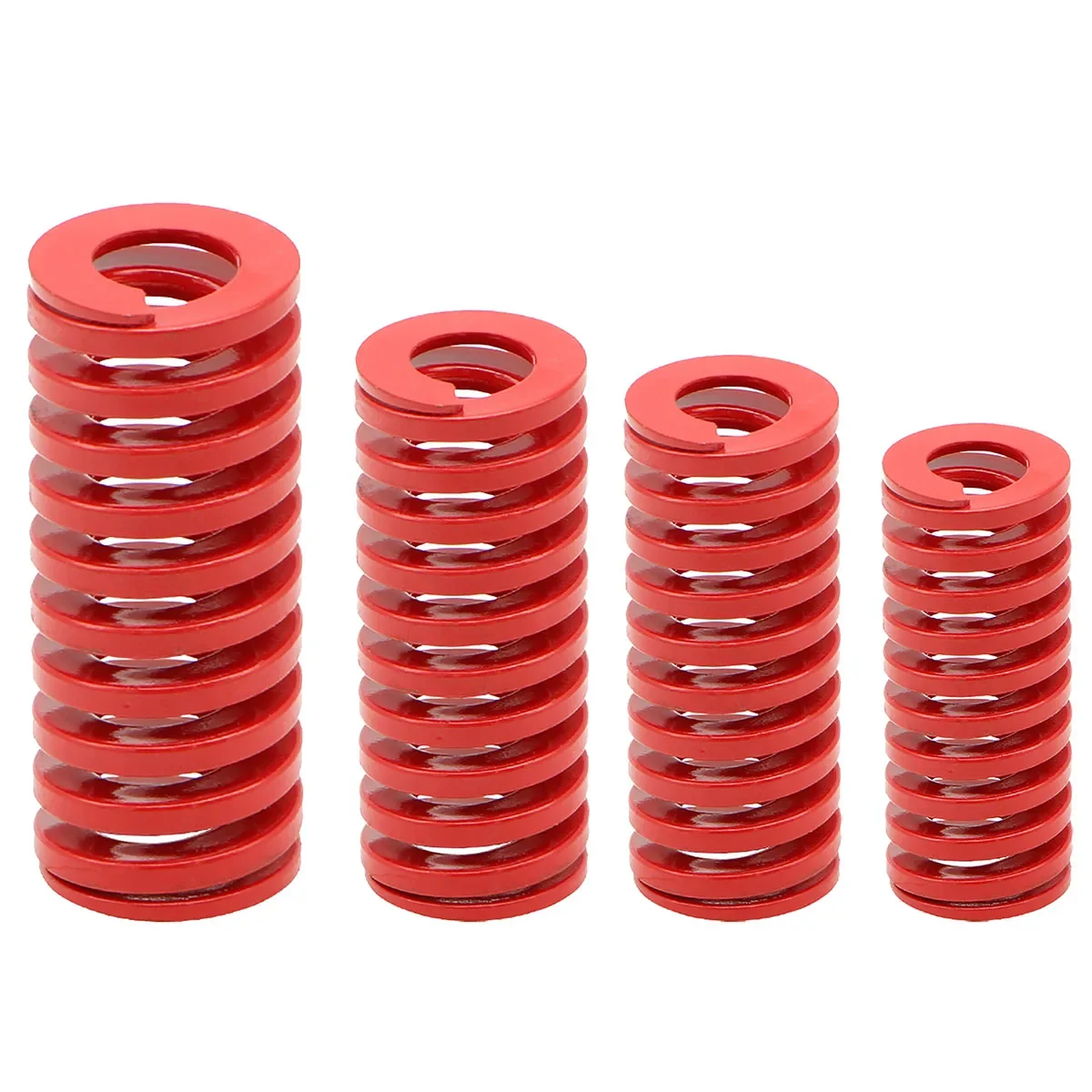 Red (TM) Medium Load Die Mold Springs Compression Spring Outer Dia 8 10 12 14 16 18 20 22 25 27 30 35 40mm Length 20 - 200mm