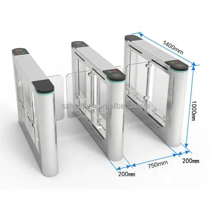 مخصص. التعرف على نظام التحكم في الوصول حاجز التأرجح الباب الدوار مرفق عام بوابة متأرجحة حاجز الحاجز WIT-325