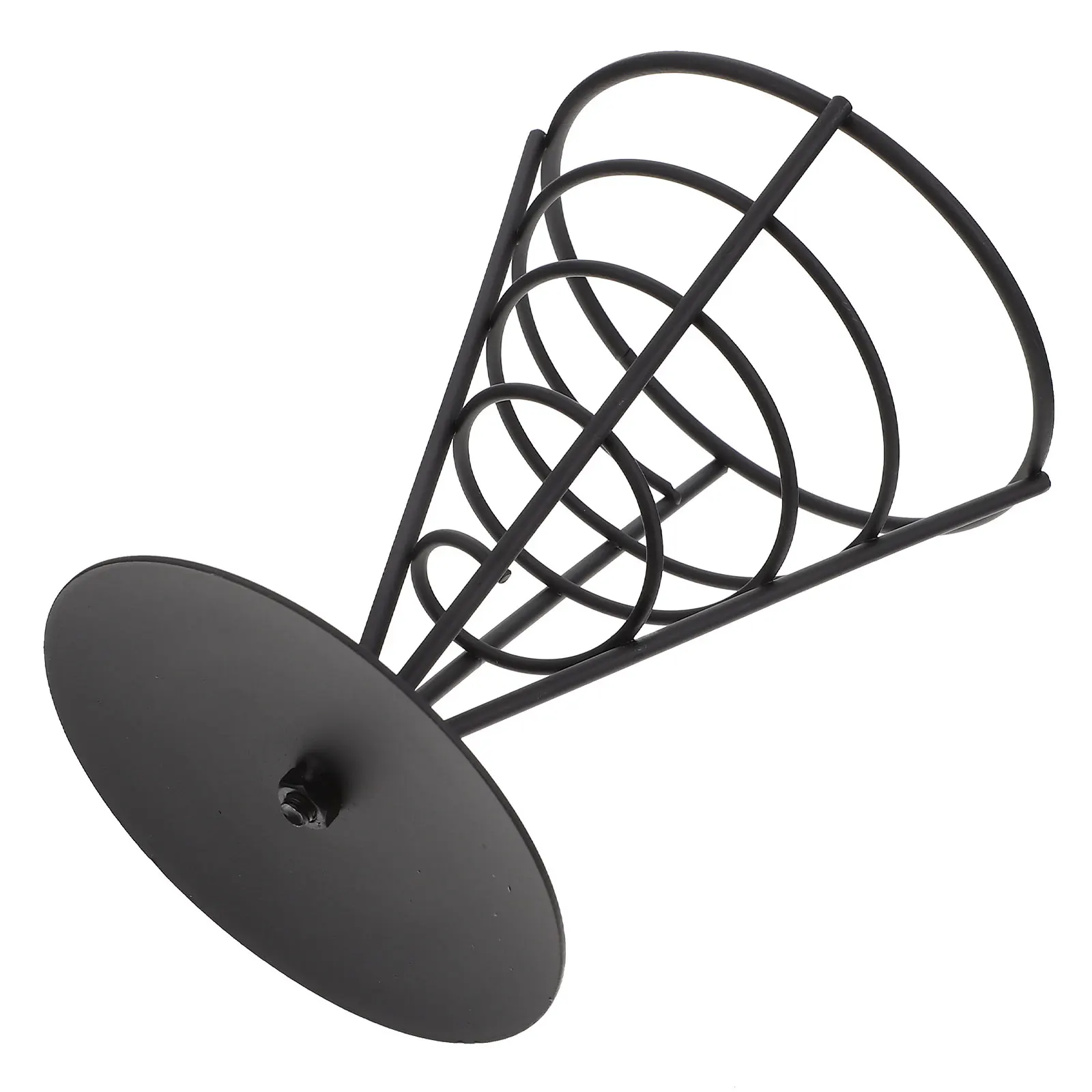 

French Fries Serving Rack Chips Stand Sturdy Trustworthy Food Container Excellent Workmanship Fine Details