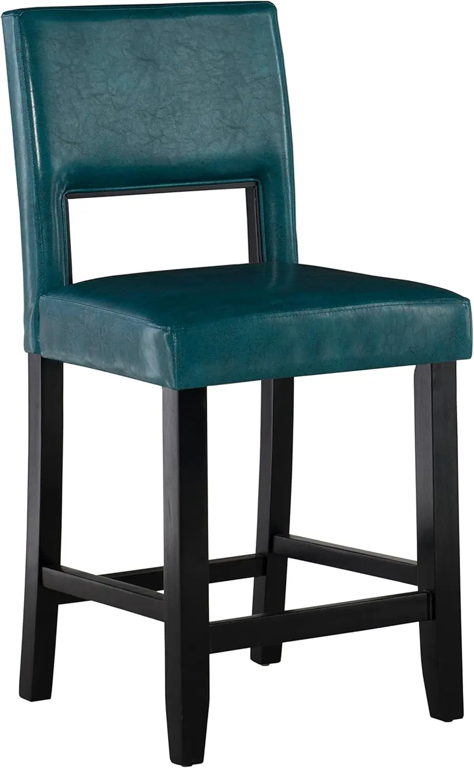 Vega, Blue/Black Counter Stool, 19W x 20D x 38.5H,