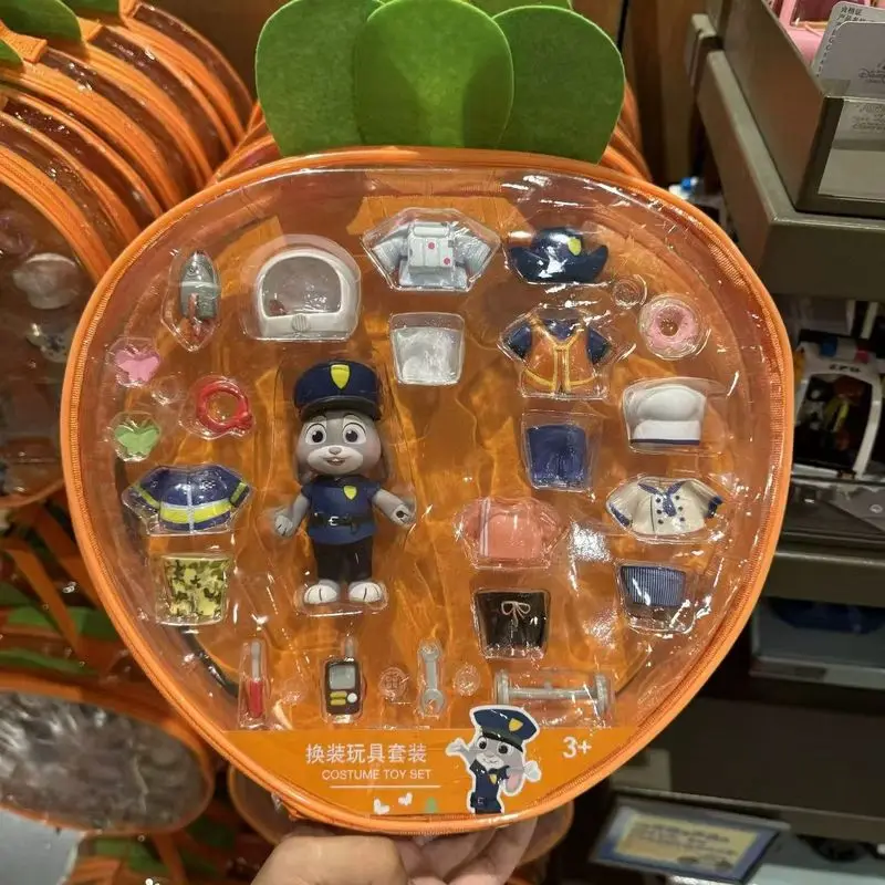 

In Stock Genuine Crazy Animal City Judy Officer Dress Up Toy Set Playhouse Fashion Trend Gift Cartoon Gifts