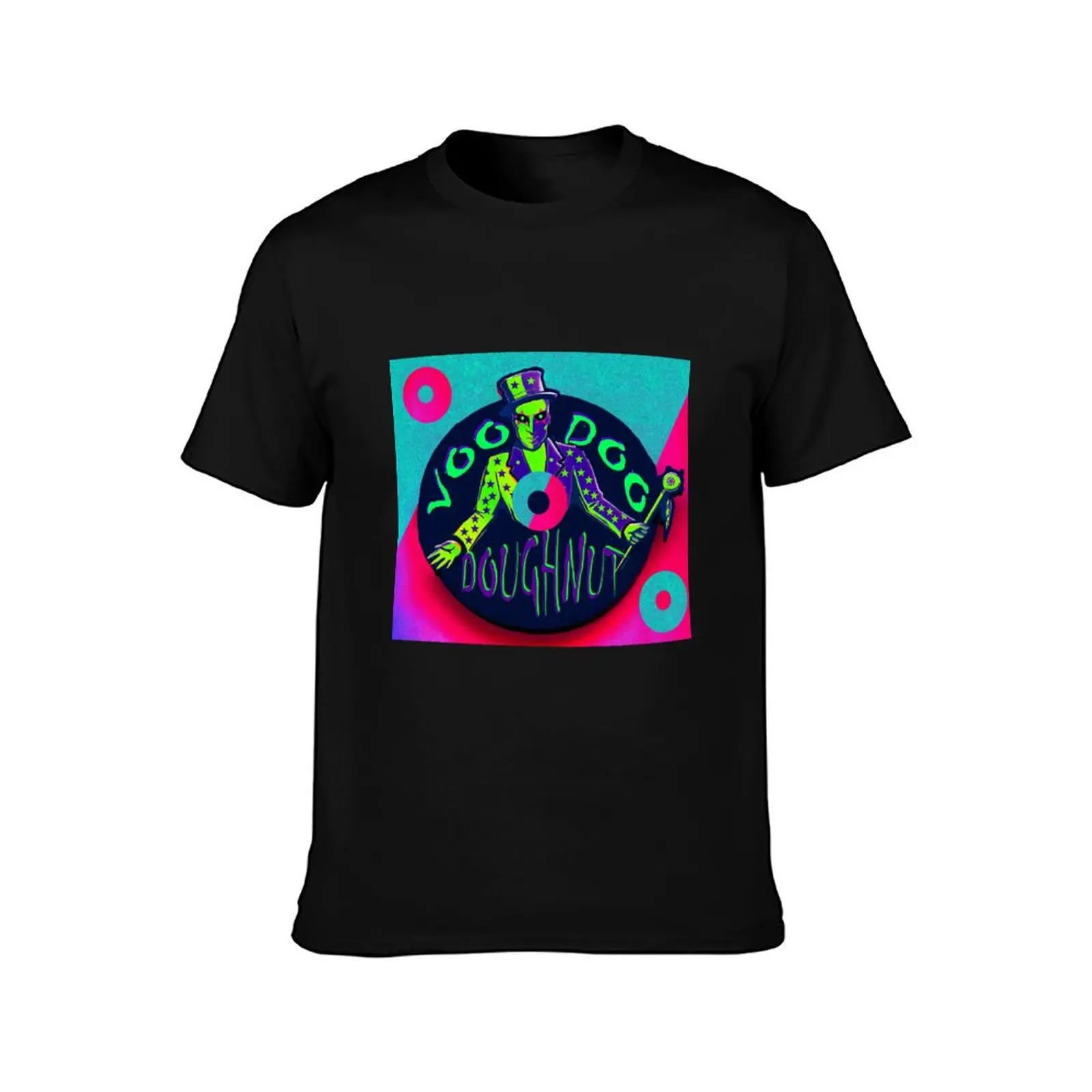 Voodoo doughnut Witch doctor T-Shirt oversizeds plus size clothes fashion shirts customizeds big and tall t shirts for men