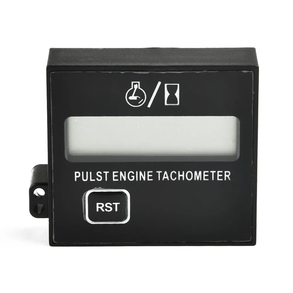 Tachymètre de moteur numérique LCD, tronçonneuse, tondeuse à impulsions inductive, tachymètre de moteur, maintient la piste des RPM du moteur avec précision