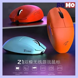 Z1 Pro 2.4g Wireless Mouse Paw 3395 Lightweight Gaming Wired Mouse 26000 Dpi Nordic N52840 E-sports Mouse Boy Birthday Game Gift