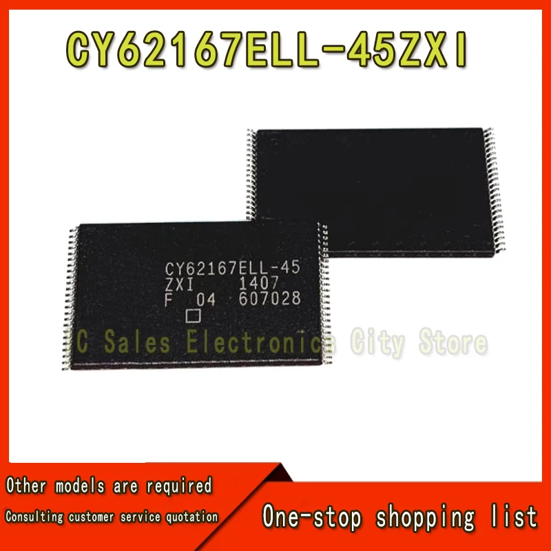 (2-10 Stuk) 100% Nieuwe CY62167ELL-45ZXI CY62167ELL-45 Cy62167ell 45zxi Tsop-48 Chipset