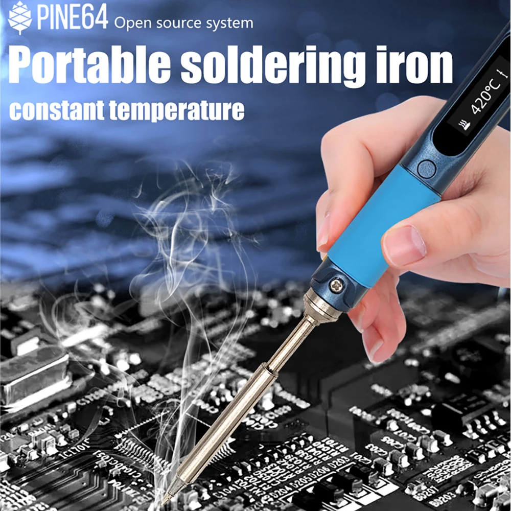 Pine64 BB2 Pinecil V1 Soldering Iron Portable Type-C Interface For Welding tools constant temperature Intelligent maintenance