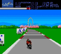 16 بت محرك الكمبيوتر HU-CARD: باري باري DENSETSU (باري باري أسطورة-تايتو سباق الدراجات)