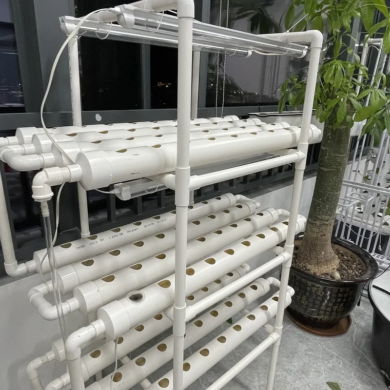 Hydroponics Growing System Smart Planter Frame With Full Spectrum LED  Lights  Automatic Timer Intelligent Garden Tools