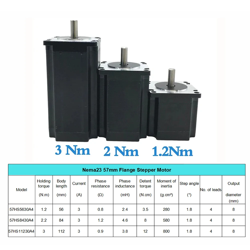 Guida per binario lineare Corsa 100 ~ 1000mm Carico orizzontale 70KG NEMA23 Kit motore passo-passo Alluminio 2x15mm Guida lineare Servomotore 60