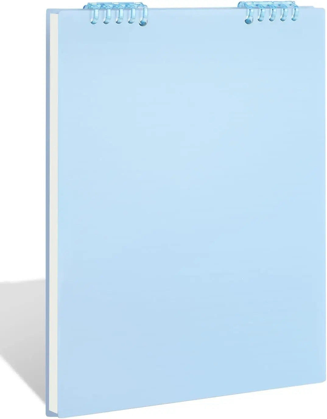 

Синяя папка формата А5, 22x15 см, многоразовая тетрадь с 6 кольцами для школьного колледжа, с 60 листов вкладышами бумаги