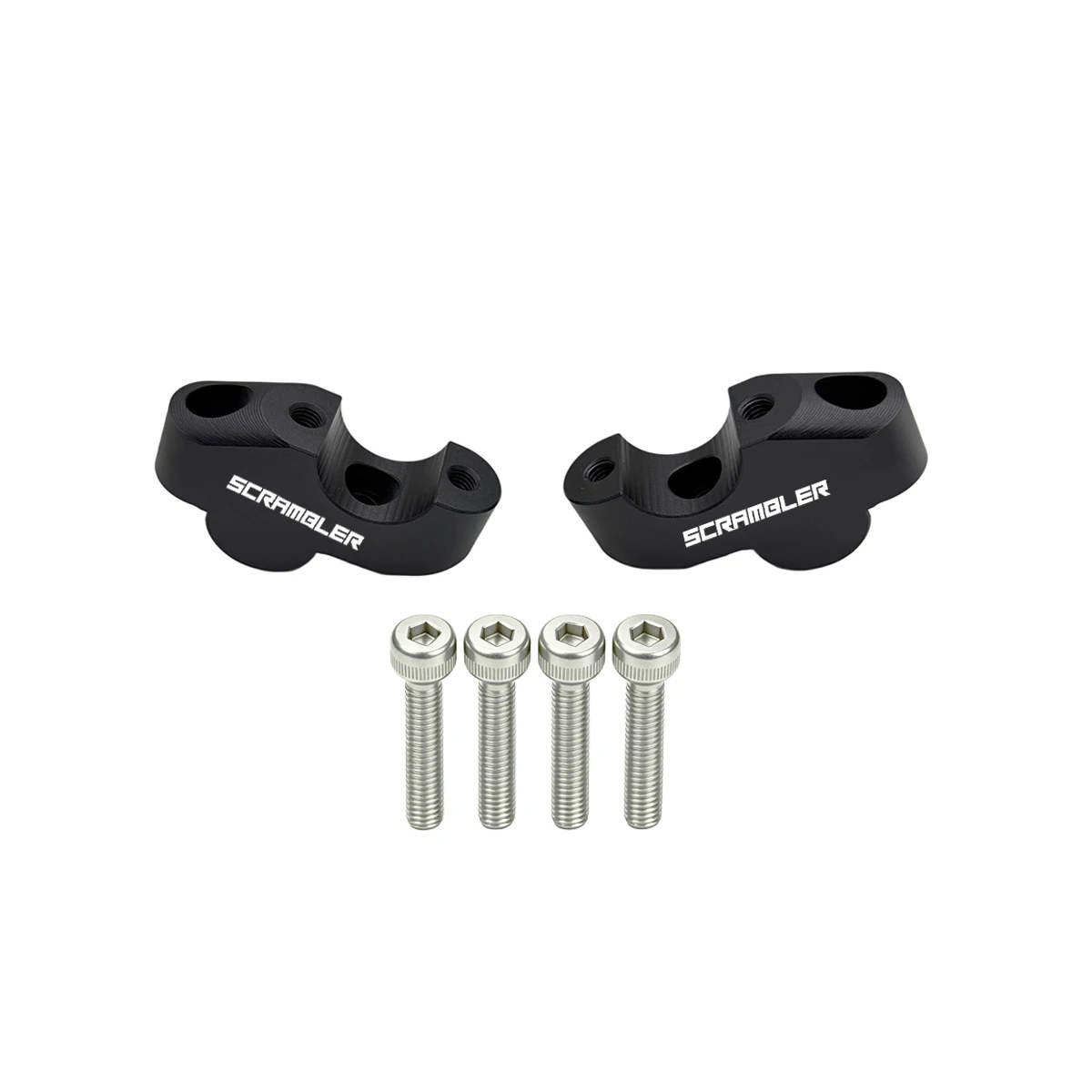 For Scrambler 900 2026- Motorcycle handlebar heightening and rearward shifting handlebar heightening upgraded version