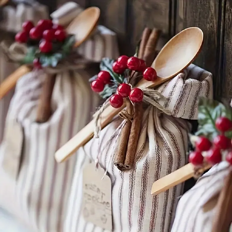 

100pcs Christmas Berry Decoration Mixed Color Simulated Berry Christmas Tree Home Tableware Comapct Decoration