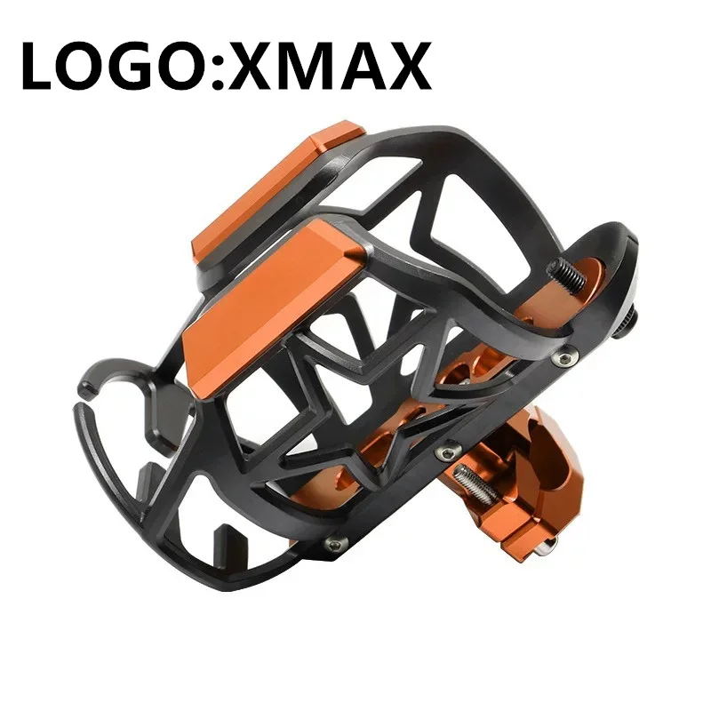 X-MAX YAMAHA için motosiklet su içecek çay şişe tutucu X-MAX400 X-MAX300 X-max250 XMAX125 aksesuarları ücretsiz özelleştirilmiş LOGO
